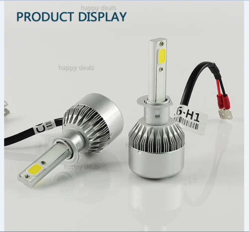 H1,H3,H7,H4,9005,9006  LED Light Headlight Vehicle Car Hi/Lo Beam Bulb Kit 6000k White