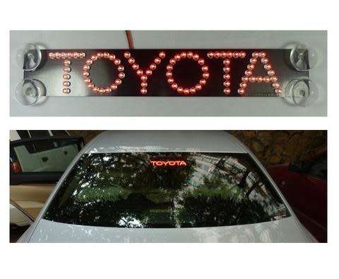 Third generation third brake light led car light additional brake lights