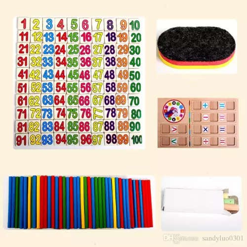 High Quality Puzzles For Children Toys Digital Learning Box Calculation For Boys And Girls