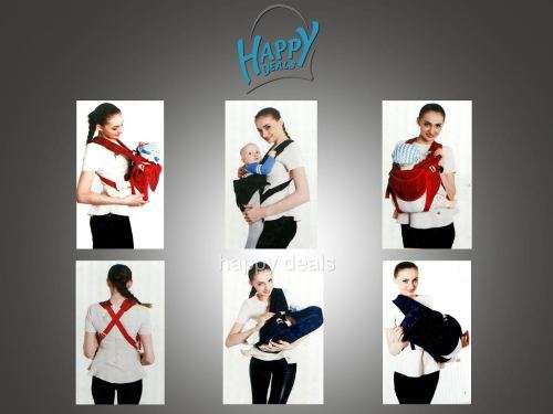 Baby 6 in 1 Carrier back From 0 to 12m+