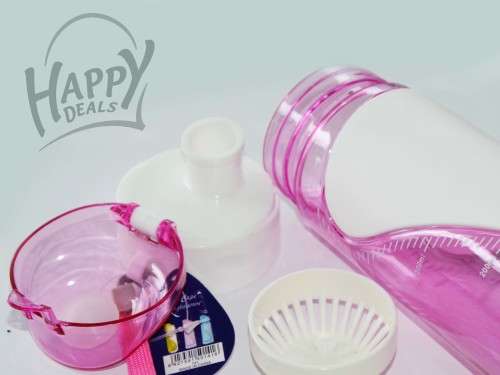 SPORTS WATER BOTTLE WITH SIFTER