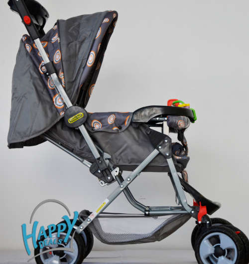 MISMOL TOP DRIVE MULTI-COLOUR PRAM