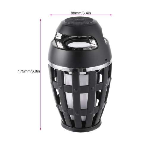 Flame Atmosphere Speaker Built In Battery