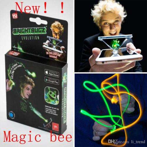 Magic Lights Magically Flies From Hand to Hand