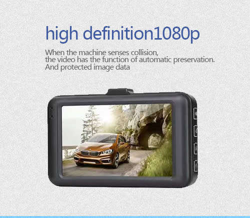 Vehicle Blackbox DVR Full HD Mortion Detection G-Sensor