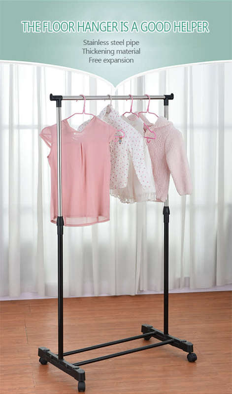Single Pole Clothes Rack 25Kg
