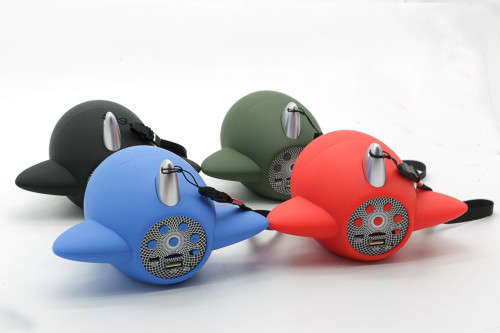 Bluetooth Speaker With aircraft propeller design Portable Loudspeaker (Green,Black,Blue,Orange)