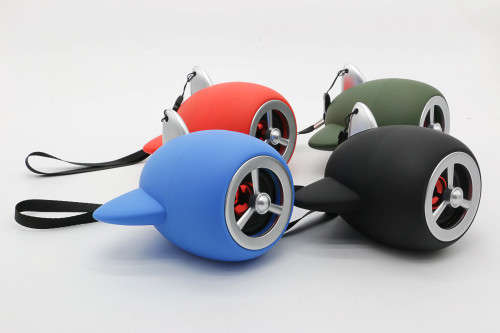 Bluetooth Speaker With aircraft propeller design Portable Loudspeaker (Green,Black,Blue,Orange)