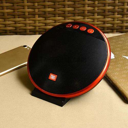 New TG036 wireless Bluetooth speaker has a mobile phone support stand