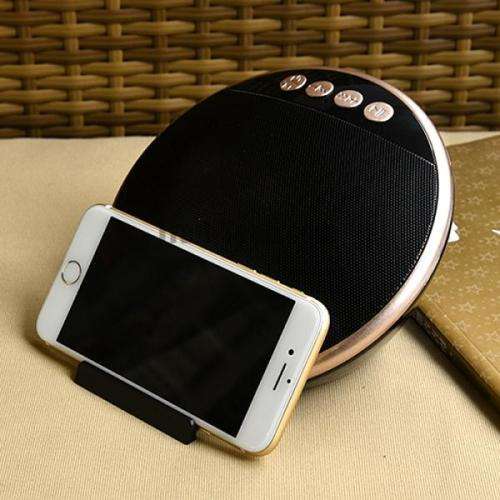 New TG036 wireless Bluetooth speaker has a mobile phone support stand