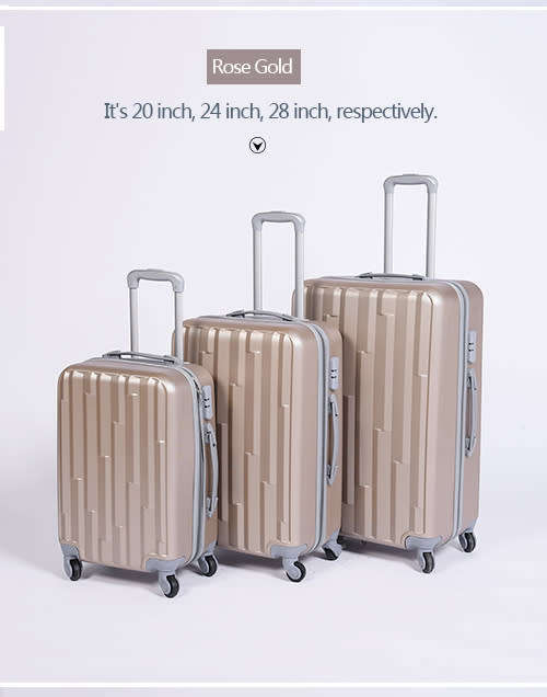 3 Piece Lightweight Luggage Set | 20'',24'',28''
