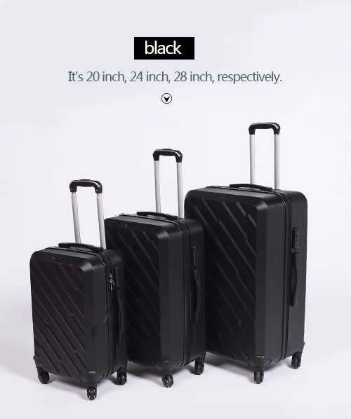 3 Piece Lightweight Luggage Set | 20'',24'',28''