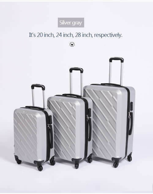 3 Piece Lightweight Luggage Set | 20'',24'',28''