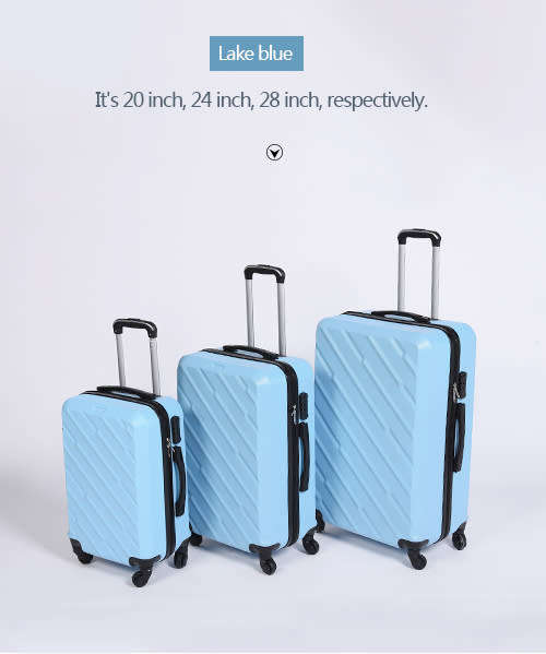 3 Piece Lightweight Luggage Set | 20'',24'',28''