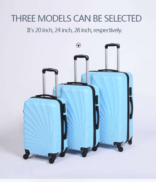 Stylish 3 Piece Lightweight Luggage Set | 20'',24'',28''