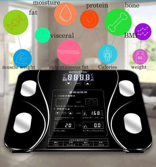 Smart digital body scale