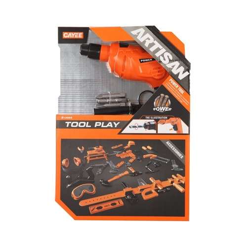 24-Piece Deluxe Power Tool Set For Kids