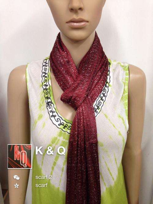 K & Q scarf -scarf