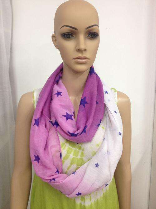 K & Q scarf -round scarf