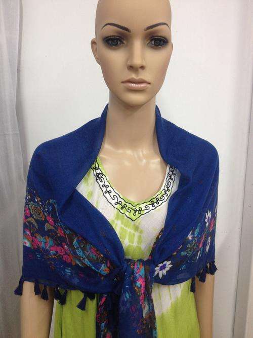 K & Q scarf -square scarf