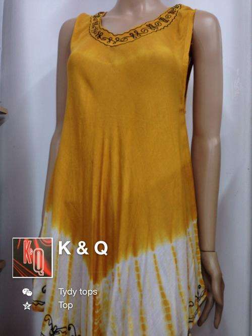K & Q dress-tydy top