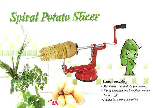 Make a potato twister!!  Spiral potato slicer  FREE SHIPPING