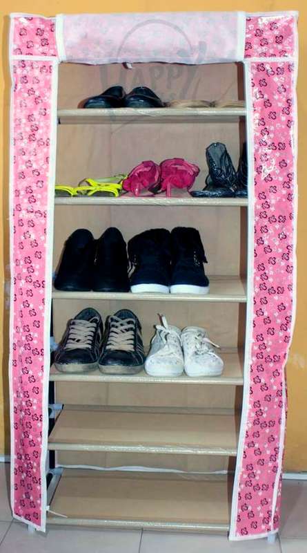HOME SWEET HOME SHOE RACK AND WADROBE 6/7 LAYERS Size: 60 x 30 x 130cm