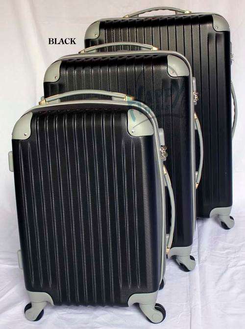 3 PIECE LUGGAGE SET WITH 3 STUNNING COLOURS TO CHOOSE FROM