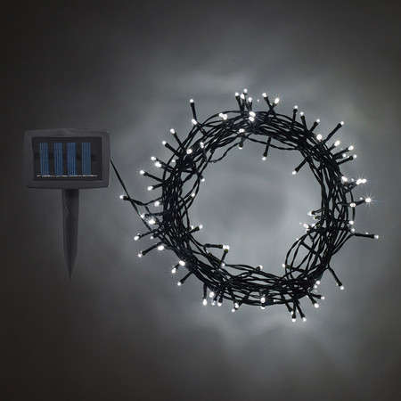 10M Solar Fairy lights Colours available: Blue / Yellow / White / Multi