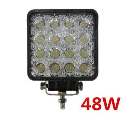 4.5" 48W SPOT LED WORK LIGHT Off Road ATV SUV 4WD Car Boat Jeep Truck