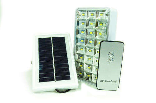 Solar and Rechargeable LED Emergency Bulb With Remote Control