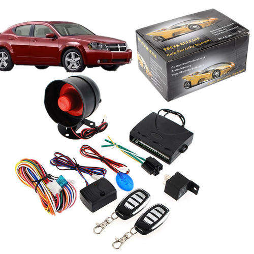 1 Way Car Auto Security Alarm System Protection Keyless Shocking Sensor w/Remote