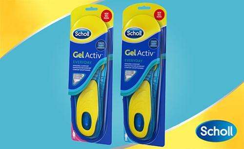 Scholl Active Everyday Insoles Gel For Male and For Female
