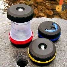 LED Cree Round Shape Pop Up Lantern Torch Flashlight White Bright Light