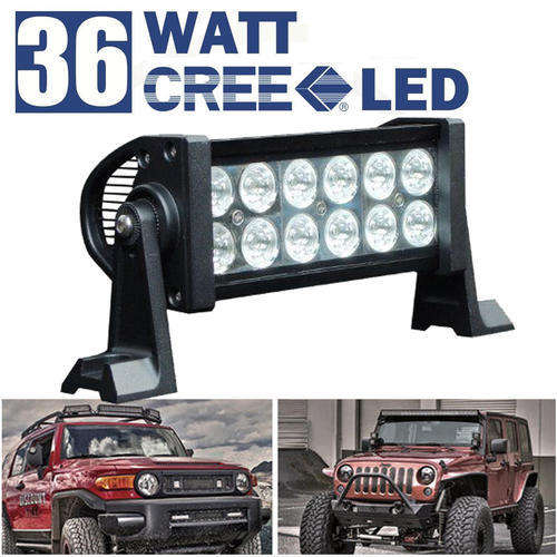 7 inch 36W Cree Led Work 4X4 Light Bar SPOT BEAM Off-road Driving Lamp Boat Truck