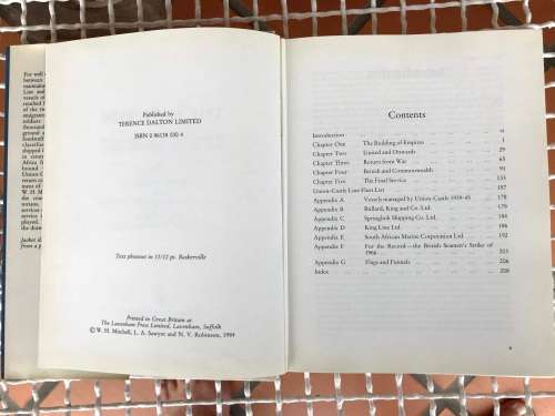 The Cape Run  - The Story of the Union-Castle Service t0 SA and the ships employed