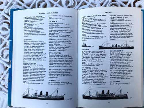 Merchant Fleets in Profile 1  The Ships of PandO, Orient and Blue Anchor Lines by Duncan Haws
