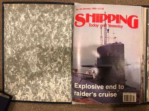 Shipping Today and Yesterday Jan - Dec 1992