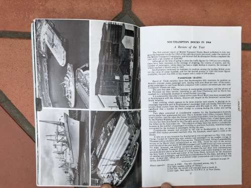 Southampton DocksSouthampton Shipping Guides 1965 to 1969