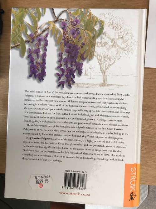 Trees of Southern Africa New Edition (3rd edition 2002) by Keith Coates Palgrave