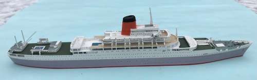 Albatross Ships metal model Ship `Windsor Castle` 1960, AL180 in original box 1 in1250 scale