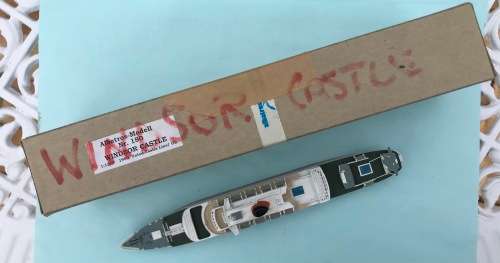 Albatross Ships metal model Ship `Windsor Castle` 1960, AL180 in original box 1 in1250 scale