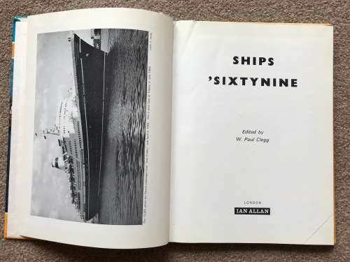 4 Ian Allan books: Ships Sixty Eight, Sixty Nine, Seventy and Seventy One
