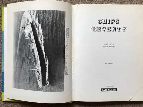 4 Ian Allan books: Ships Sixty Eight, Sixty Nine, Seventy and Seventy One