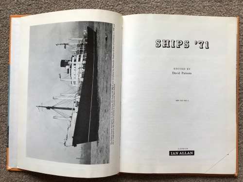 4 Ian Allan books: Ships Sixty Eight, Sixty Nine, Seventy and Seventy One