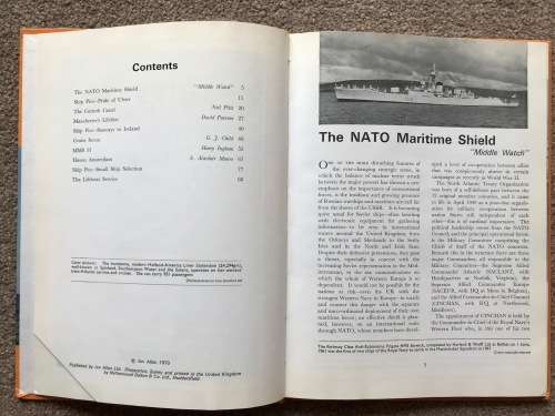 4 Ian Allan books: Ships Sixty Eight, Sixty Nine, Seventy and Seventy One