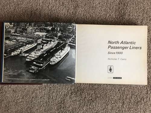 5 Ship Books: Ocean Ships, N Atlantic Passenger Liners, British Passenger Liners, Merchant Ships + 1