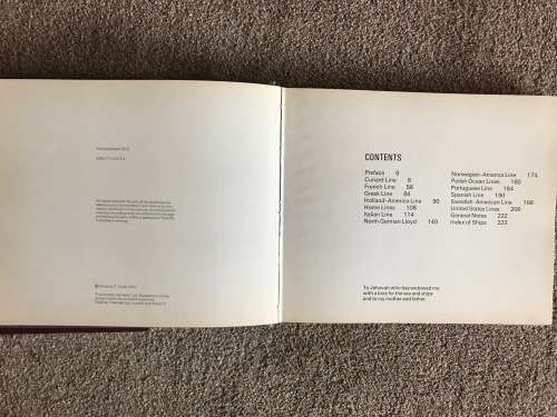 5 Ship Books: Ocean Ships, N Atlantic Passenger Liners, British Passenger Liners, Merchant Ships + 1