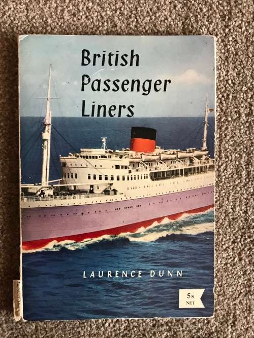 5 Ship Books: Ocean Ships, N Atlantic Passenger Liners, British Passenger Liners, Merchant Ships + 1