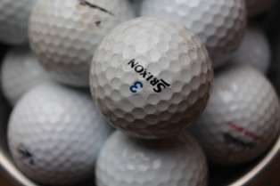 Golf balls second